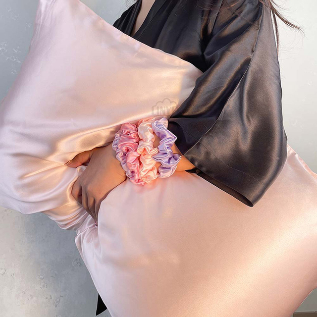 كيس وسادة حريري ناعم ومريح ومرطب