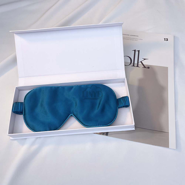 قناع العين الحريري المخصص بسعر الجملة من المصنع قناع العين النوم الغمامة الوردي 100% قناع العين الحريري التوت النقي