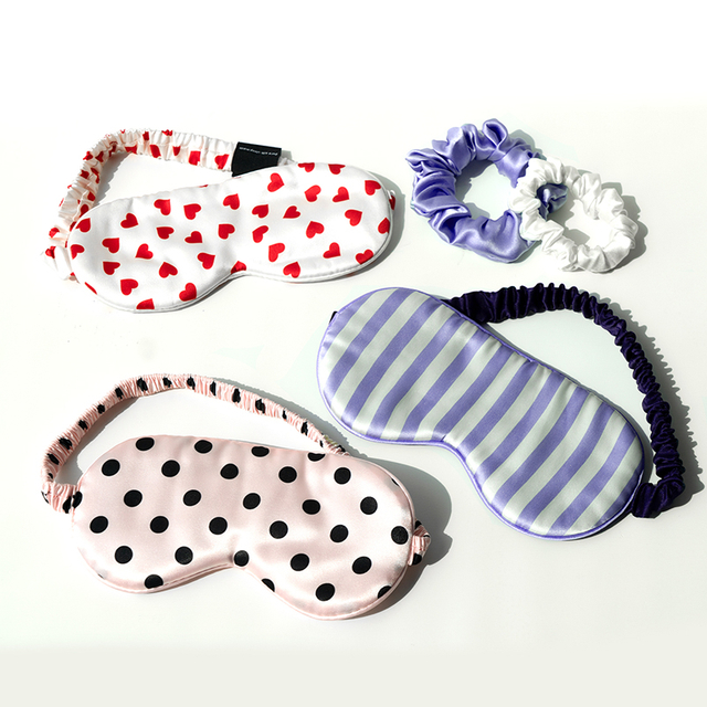 قناع عين حريري مرطب وناعم قابل للتخصيص