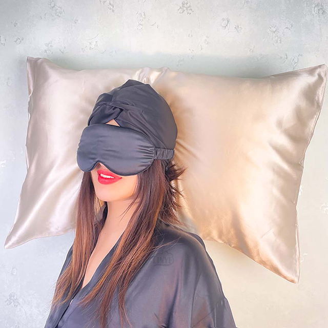 يمكن تخصيص حرير التوت الخالص بنسبة 100% باستخدام أغطية وسائد حريرية