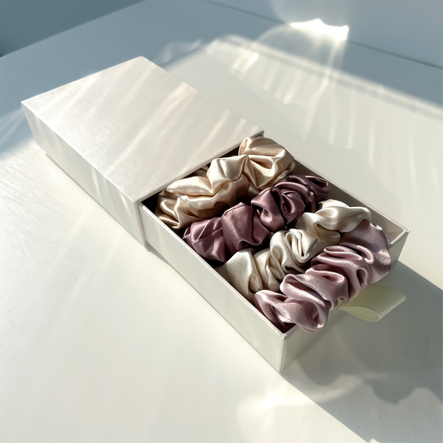 ربطات شعر ناعمة ومتينة ومريحة من حرير التوت