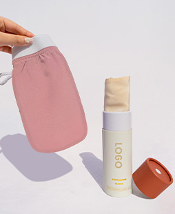 منشفة حمام من حرير التوت 100% للعناية بالبشرة، قفاز تقشير حريري 