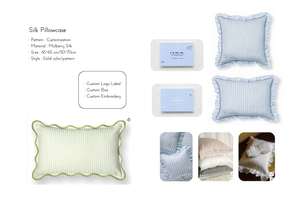 الحالة 2: غطاء وسادة مكشكش