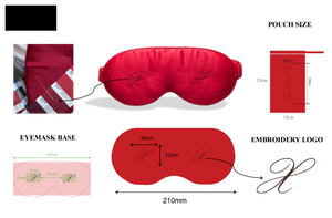 الحالة 3: قناع العين الحريري 