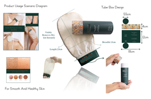 الحالة 3: قفازات التقشير 